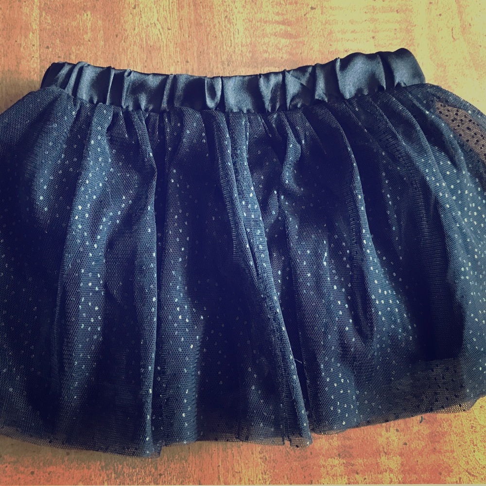 Baby girl black tutu skirt